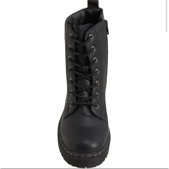 💥 FLASH SALE! 🆕 SINCERELY JULES Girls Lil Harley Combat Boots 13 Youth - Picture 2 of 15